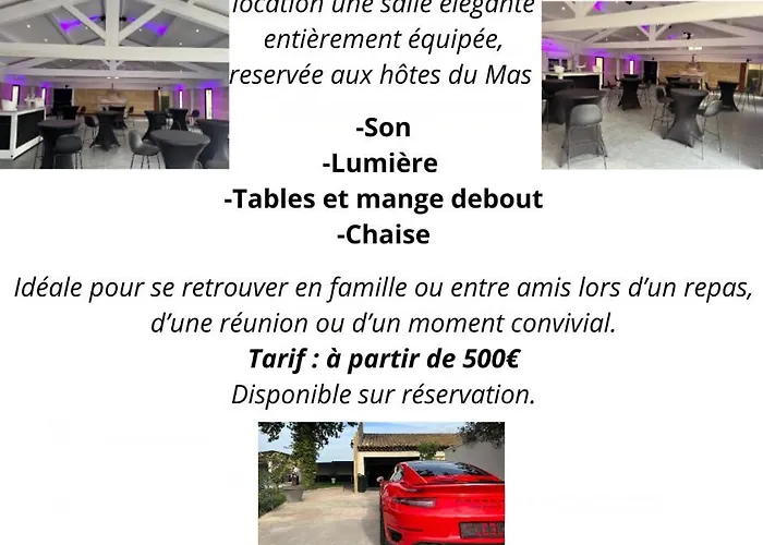 Mas La Farelle D'hote,fitness & Salle De Jeux Gratuite & En Supplement 4* Nimes